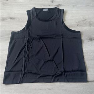 ASOS Smart Relaxed Satin Vest Small Black NWT IN PACKAGE